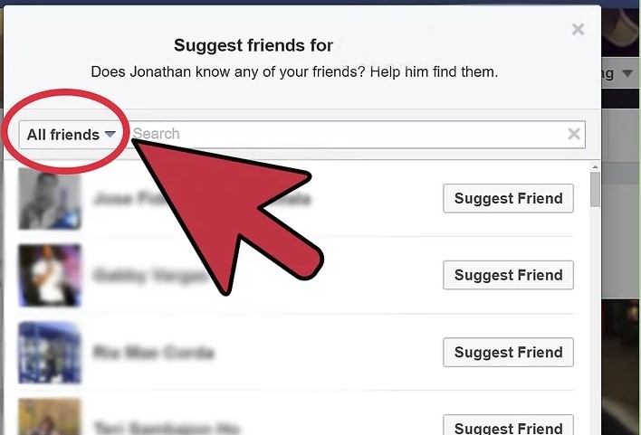 How to add referrals in bulk on Facebook